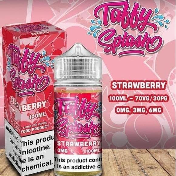 Strawberry Taffy E liquid by Taffy Splash Abu Dhabi & Dubai UAE, KSA Vape