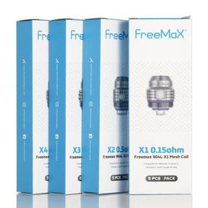 FreeMax 904L X Mesh Coil - 5PCS/Pack - Coils & Tanks - UAE - KSA - Abu Dhabi - Dubai - RAK 1