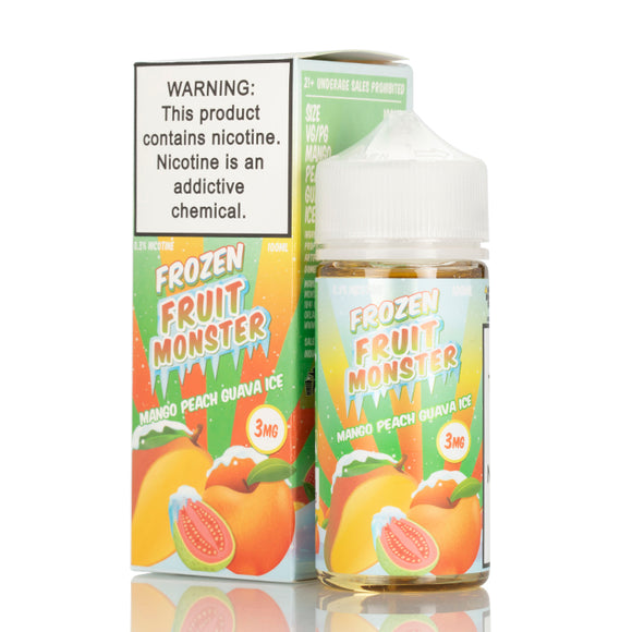 Mango Peach Guava Ice - Jam Monster - Frozen Fruit Monster Abudhabi Dubai Ruwais KSA