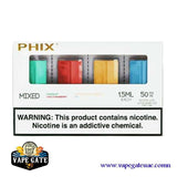 Phix pods Mixed Flavors Abu Dhabi Dubai Al Ain UAE