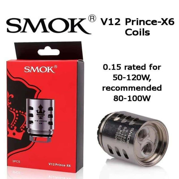 Smok V12 Prince X6 0.15 ohm Abu Dhabi, Dubai UAE