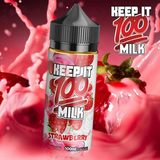 Strawberry Milk E Liquid by Keep It 100 Oman-Muscat-Kuwait-Abudhabi UAE