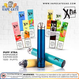 PUFF XTRA Disposable Vaporiser - 1500 puffs  Dubai & ABu Dhabi UAE